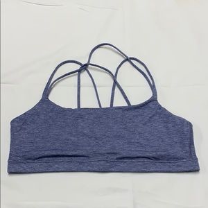 Blue gap fit low impact bra